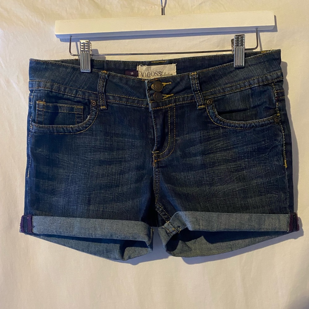 Vigoss Flap Pocket Jean Shorts Size 29